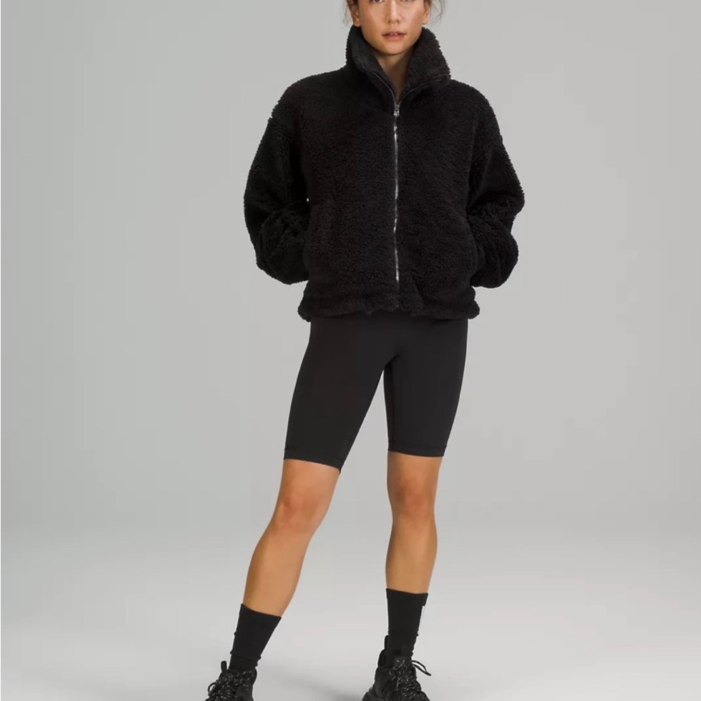 Lululemon Cinchable Fleece Zip up
